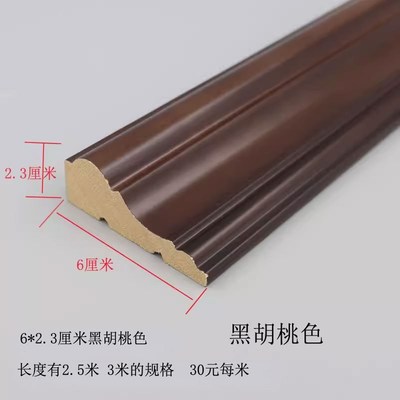 实木线条边框线装饰条中式欧式衣柜线木电视平板包边门套背景新款