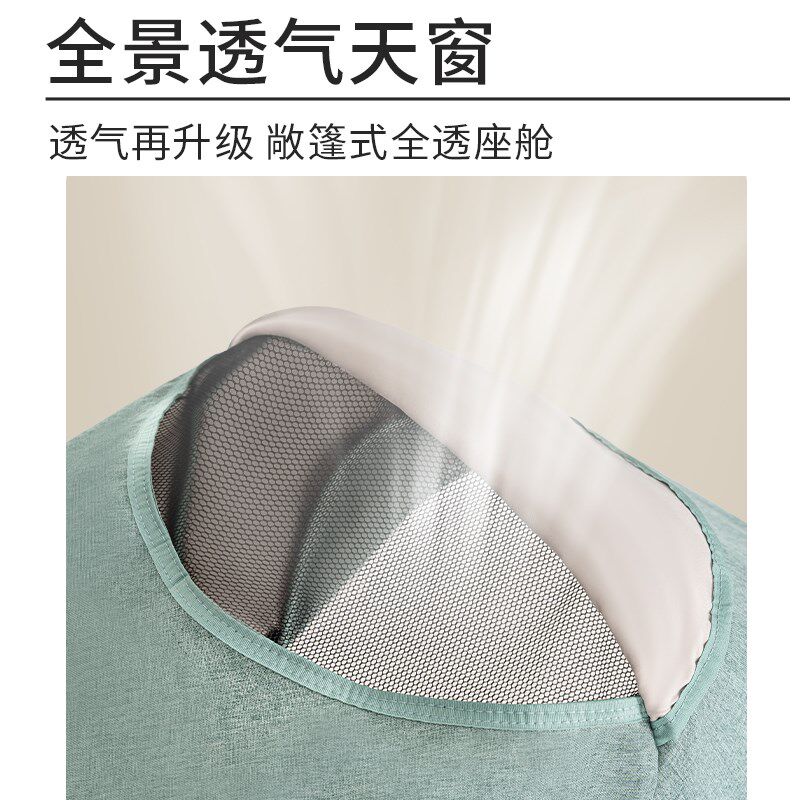 双胞胎婴儿车推车二胎 大小宝 双人推车可坐可躺 轻便双睡篮折叠