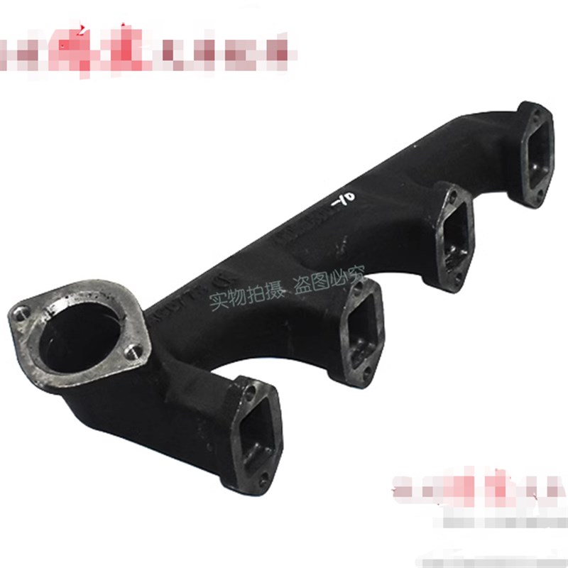 叉车排气支管 适用新柴490国三排气歧y管490B-08001-10杭叉A30 A3