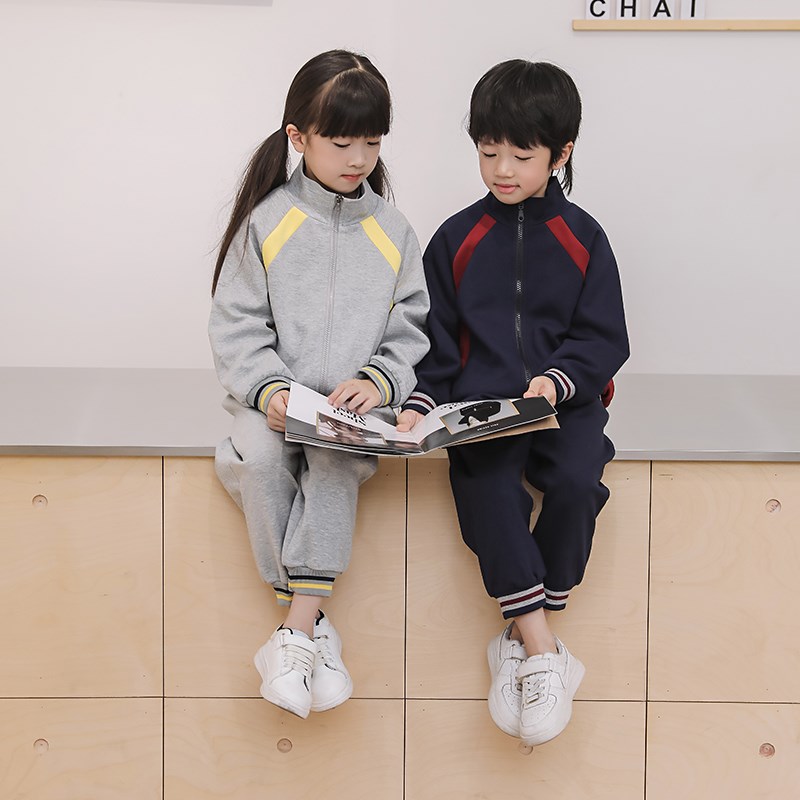 幼儿园园服春秋装英伦风休闲儿童运动会校服套装小学生班服三件套