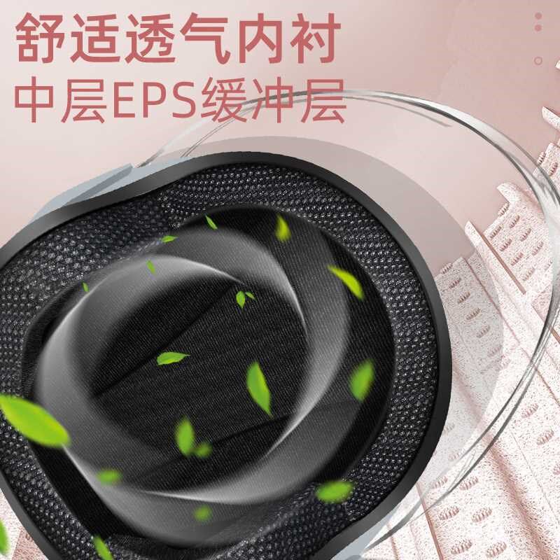 骑行保暖加厚加硬防风帽秋冬季男女士骑车神器挡风防雨非头盔