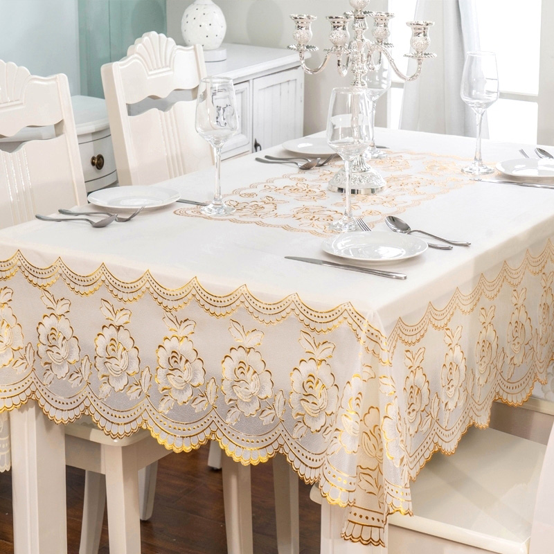 塑料桌布防水防烫欧式长方形茶几网红桌布防油免洗台布PVC餐桌垫