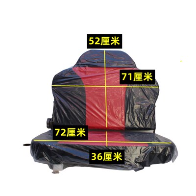 电动三轮车司机座椅双人前座靠背三轮车双排座子坐垫前排后排座椅