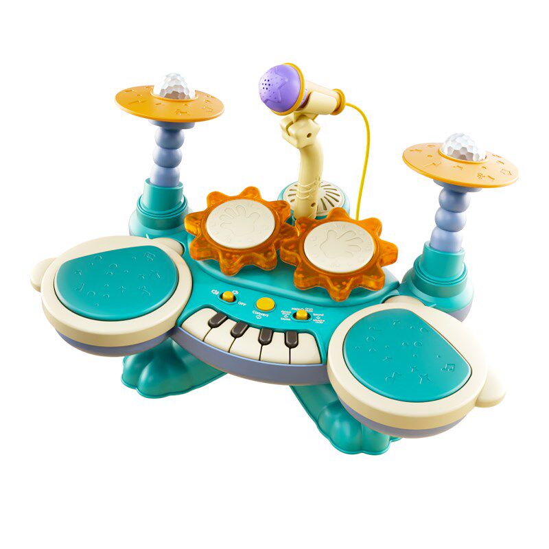 儿童打鼓玩具乐器宝宝敲打架子鼓手拍鼓婴幼儿2小鼓1一3岁10个月9