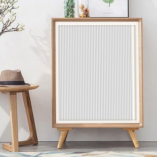 定制柜门免打孔自装蜂巢推拉衣柜折叠门网红门帘简易隐形伸缩橱柜