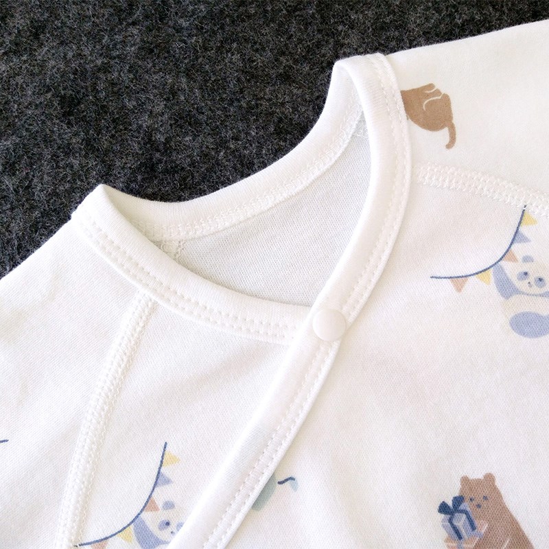 婴儿包屁衣初生宝宝春秋长袖无骨连体衣内衣冬季打底三角哈衣