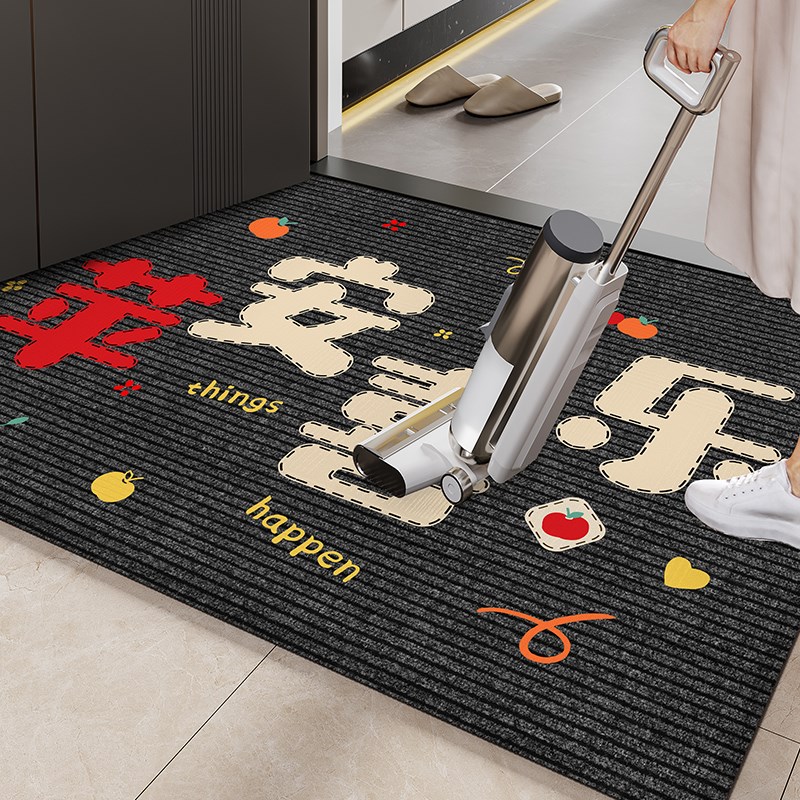 入户门地垫2025新款家用高级感玄关门口垫耐脏加厚防滑进门脚垫子
