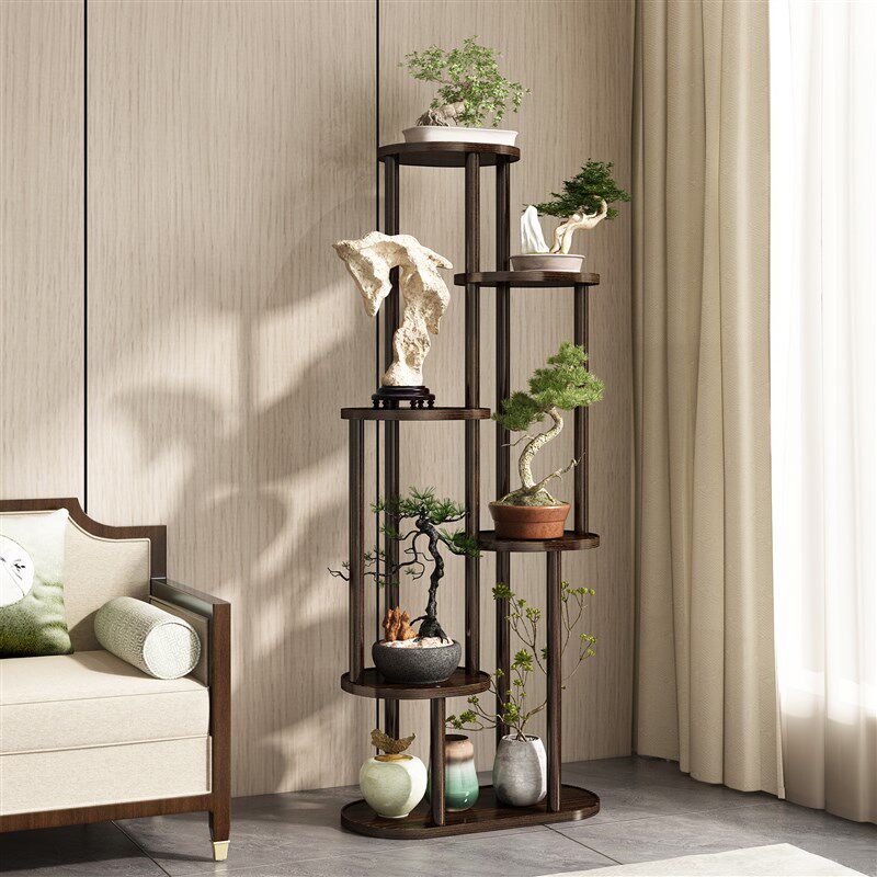 花架子客厅落地式花盆置物架阳台植物摆放架O摆花架子多层绿植架