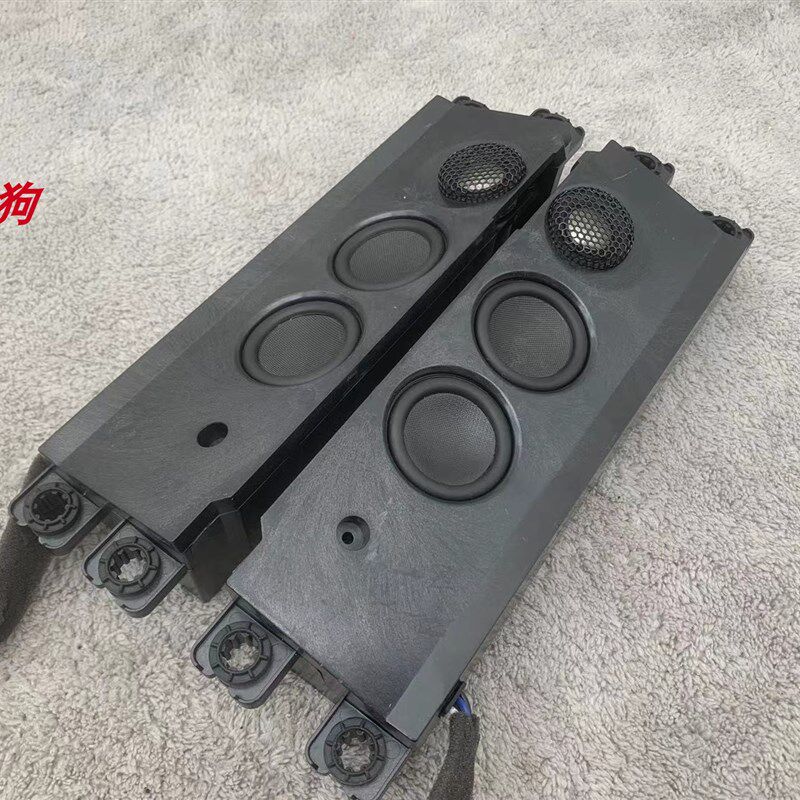 一对价发烧级三喇叭小音箱二分频无源E音箱桌面房间DIY功放小音箱