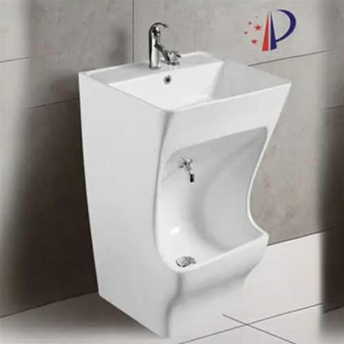 家用立柱式洗脸盆俩用拖把池阳台落地洗手盆拖把池洗手台一体陶瓷