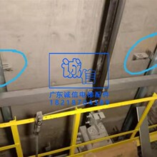 定做加工杭州西奥电梯导轨支架 主副轨安装撑架 担架梯侧置支架