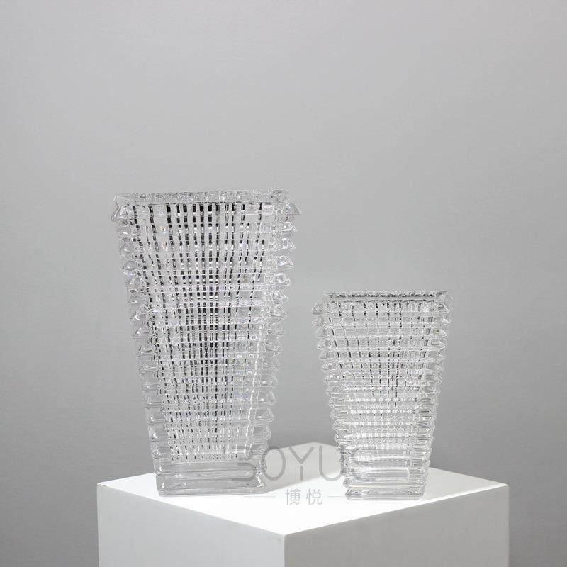 现代简约方形大口璀璨水晶琉璃花瓶轻奢高档客厅餐桌水养插花器,机械设备,其他机械设备,淘宝优惠券,粉丝福利购,淘宝优惠卷