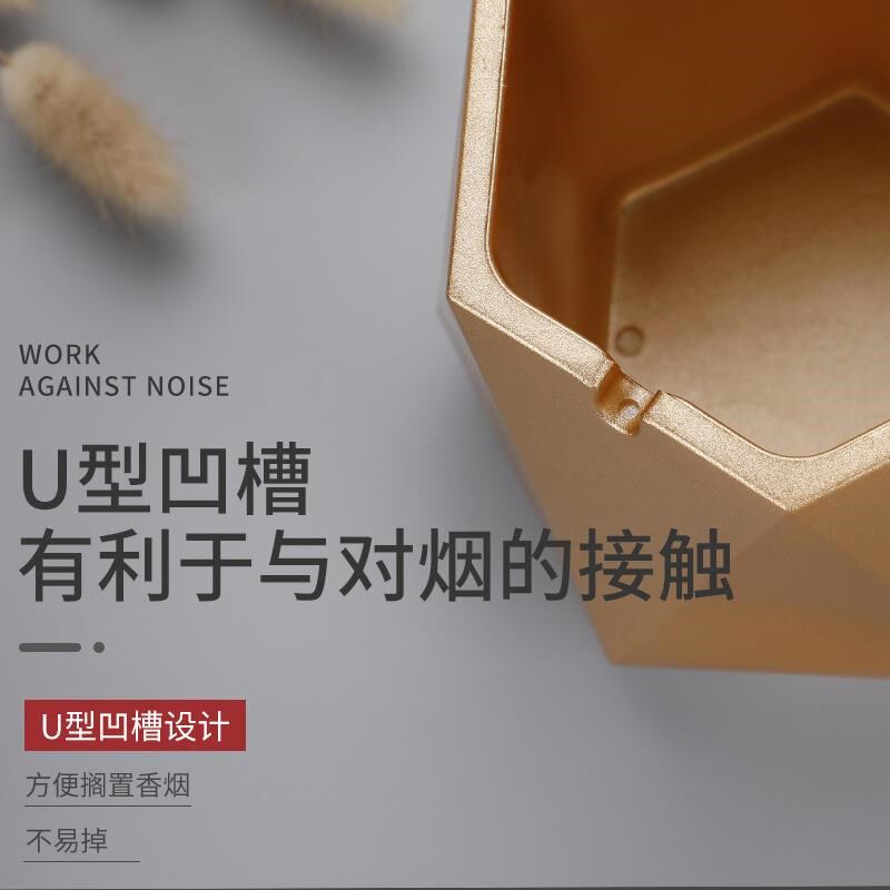 阻燃A烟灰缸网吧酒吧大号台面果皮垃圾桶塑料耐摔烟盅防风烟缸