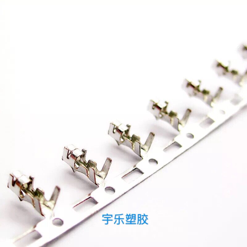 XH2.54 连绕端子簧片 冷压头 压线头 磷青铜材质 7000一卷