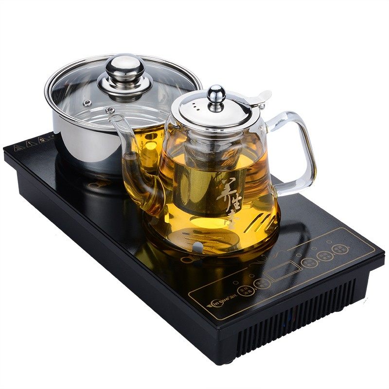 平面板电磁茶炉不带抽水功能家用功夫茶具茶盘镶嵌入式烧水煮茶器