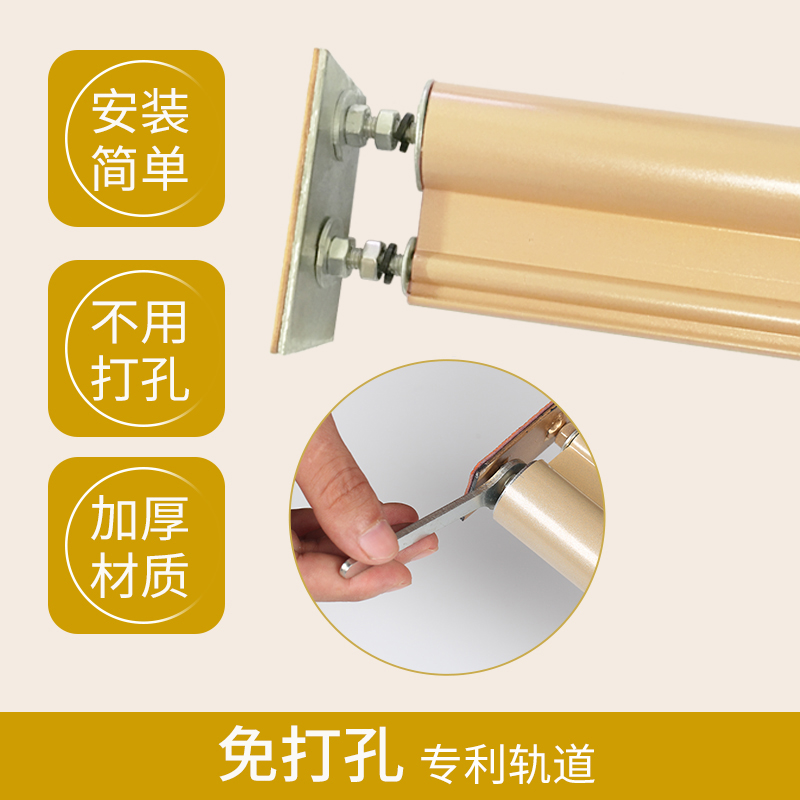 水晶珠帘隔断帘子新款餐厅厨房客厅阳台窗帘屏风装饰链短款免打孔