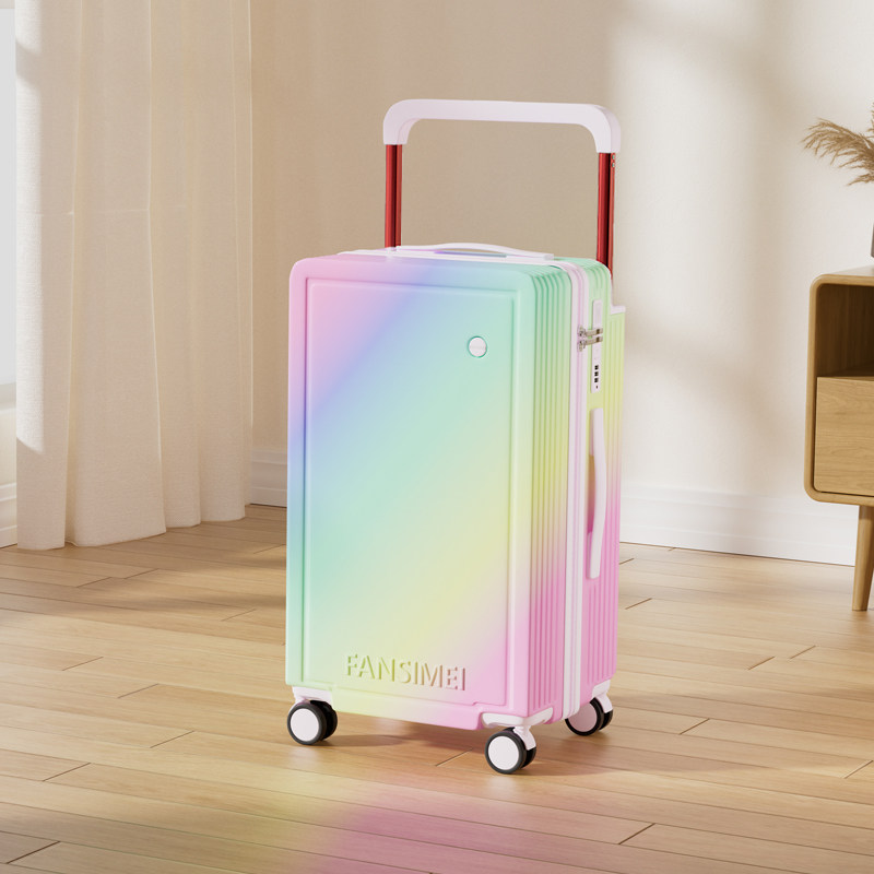 宽拉杆行李箱2024新款女大容量高颜值渐变色结实耐用皮箱拉杆箱男,箱包皮具/热销女包/男包,旅行箱,淘宝优惠券,粉丝福利购,淘宝优惠卷