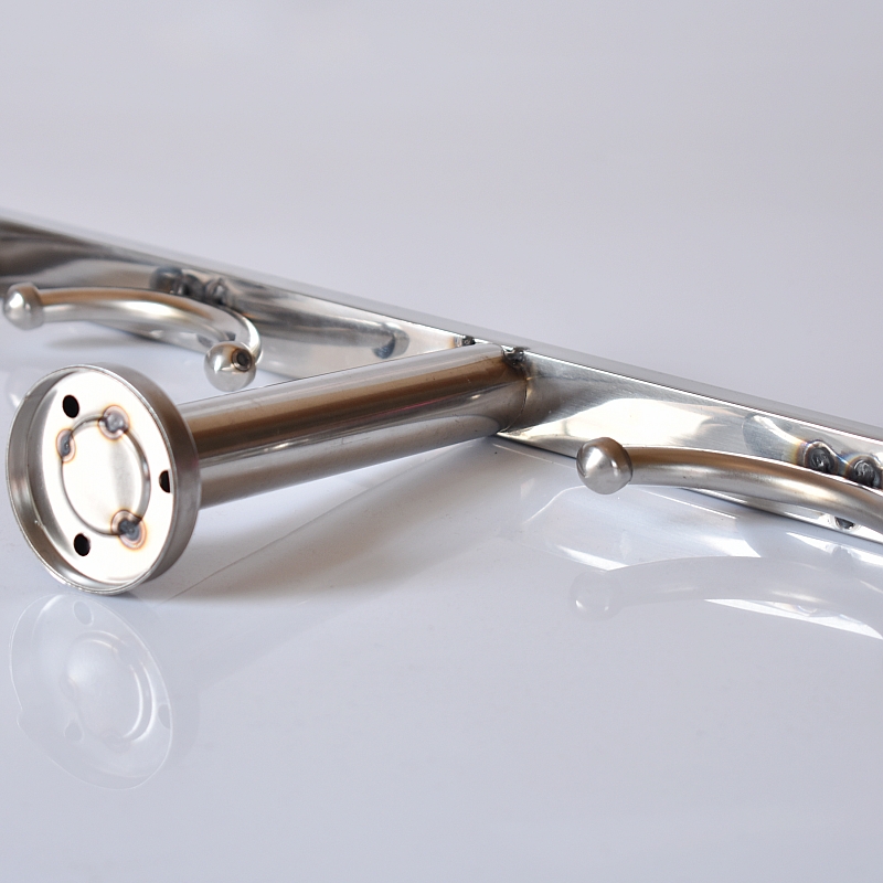 沛晴 晾衣杆顶座支架 阳台晾晒顶装晒衣架 不锈钢固定式双吊杆