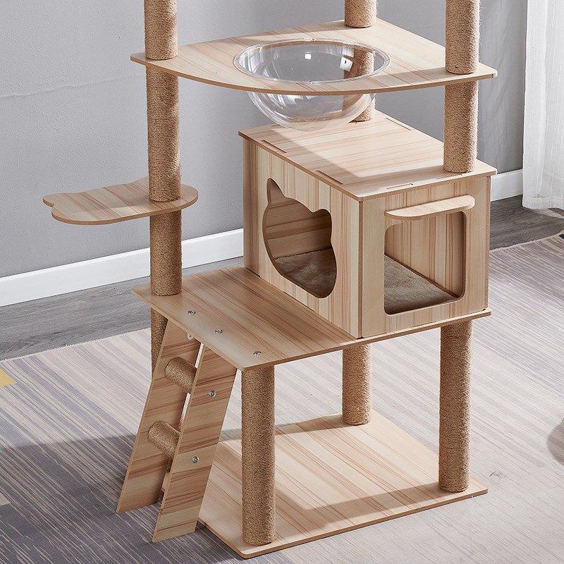 宠物用品猫爬架猫窝猫抓板猫树猫咪用品宠物猫玩具太空舱