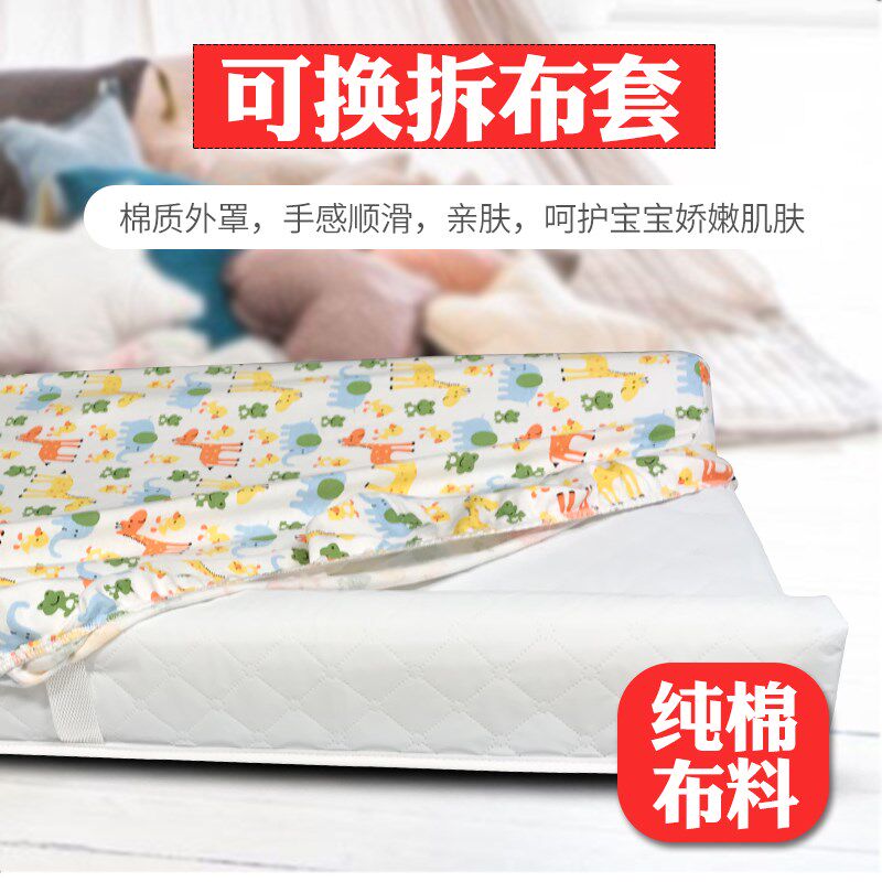 婴儿多功能防水尿布垫洗澡按摩抚触隔尿垫可换洗床中床可架婴儿床