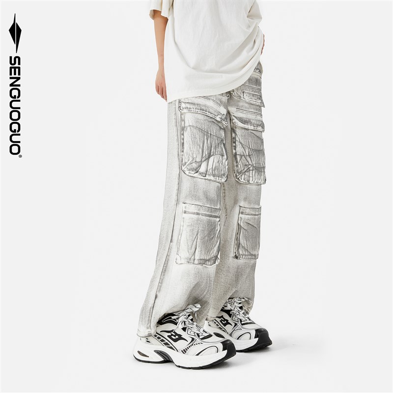 森果果 超好看银色老爹鞋男女款2024早秋增高5CM厚底休闲运动跑鞋