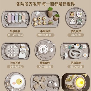 周岁礼物儿童玩具1岁2-3两到半女男宝宝益智手拍鼓婴儿见面礼盒