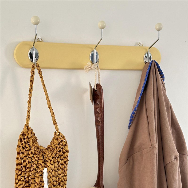 中古榉木挂钩服装店试衣间入户玄关墙面挂衣钩更衣室挂衣架.