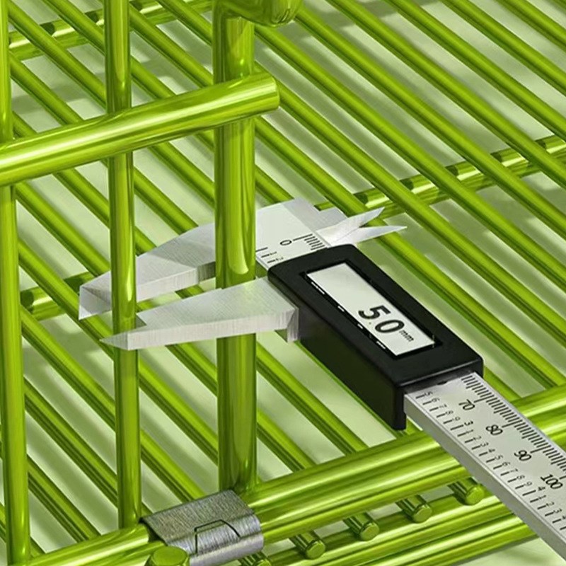 加粗纳米狗笼子狗窝宠物笼具铁丝笼室内铁笼带厕所宠物笼围栏狗窝