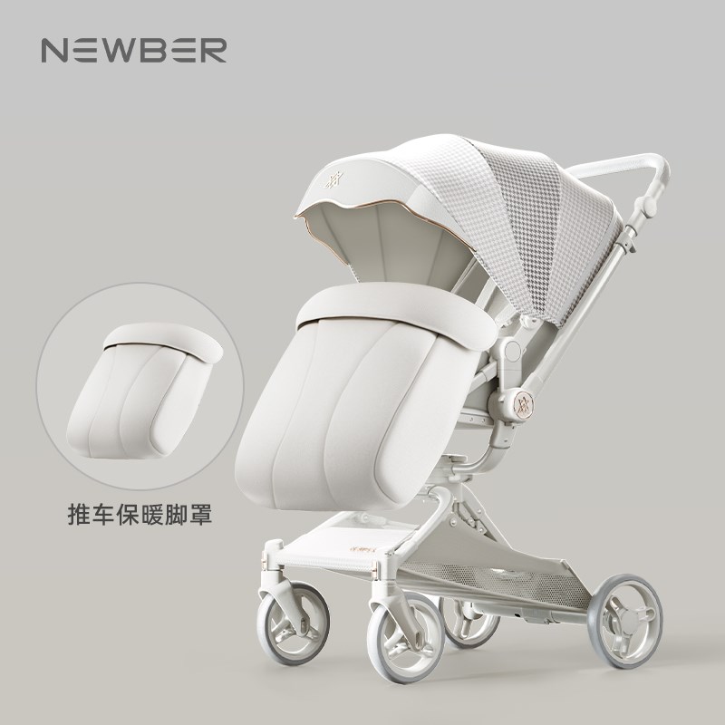 newber婴儿车保暖脚罩冬季挡风罩婴儿推车宝宝睡袋遛娃防寒防风罩