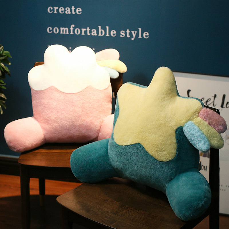 办公室座椅靠枕腰靠腰垫腰部靠垫腰枕靠背垫椅子久坐护腰汽车抱枕,居家布艺,腰靠垫,淘宝优惠券,粉丝福利购,淘宝优惠卷