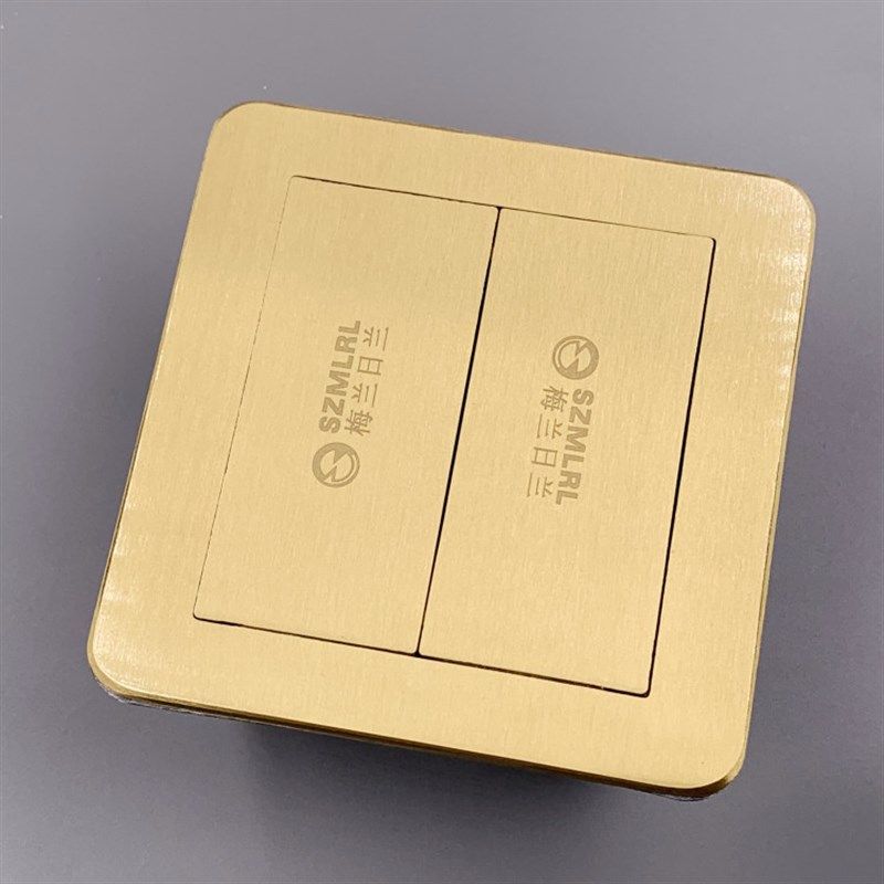 梅兰日兰地插座隐形全铜地面插座金色五孔双开门防尘抗压防水地插,电子/电工,地插,淘宝优惠券,粉丝福利购,淘宝优惠卷