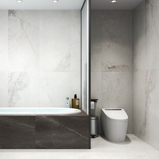 寒江雪瓷砖750x1500柔光卫生间墙砖洗手间客厅现代简约大理石地砖