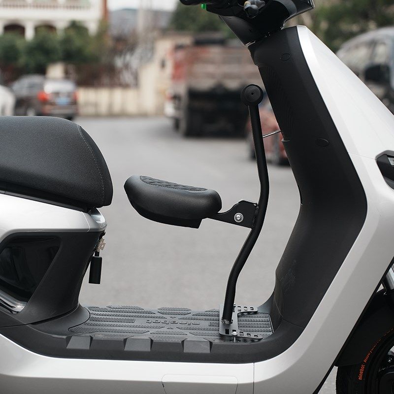 适用九号电动车N370CN385C/N380C前置折叠儿童座椅宝宝椅改装配件