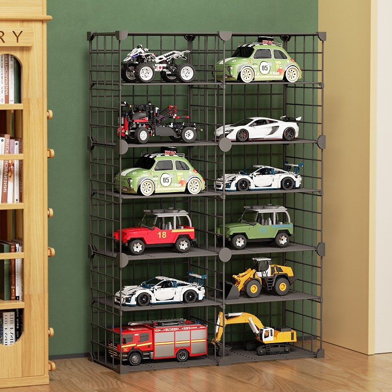 玩具车收纳展示架家用分层模型模型竖立式陈列架儿童小汽车停车场,收纳整理,手办收纳盒,淘宝优惠券,粉丝福利购,淘宝优惠卷