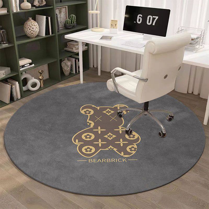 落地镜子圆形地毯卧室电脑学习椅地垫转椅儿童书桌化妆台椅子垫子,居家布艺,转椅地垫,淘宝优惠券,粉丝福利购,淘宝优惠卷
