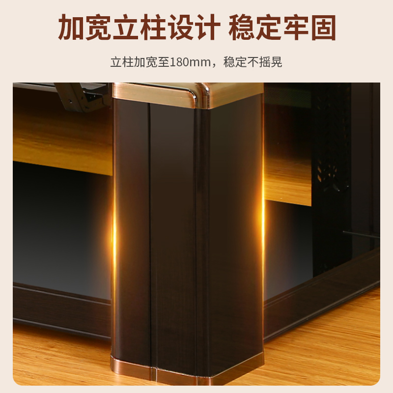 烤火桌子家用客厅智能语音升降烤火茶几电暖炉长方形取暖桌电暖桌
