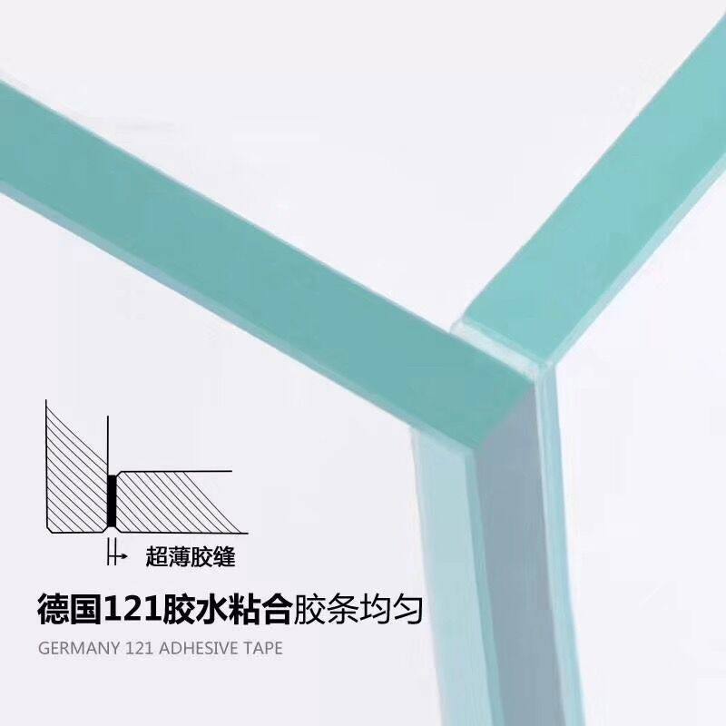 山东淄博金晶超白缸鱼缸草缸龟缸大中小型客厅海水造景虾缸定做