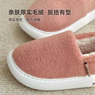 拖鞋冬季男士棉拖鞋高级感可外穿一家人保暖棉鞋可爱情侣女家居款