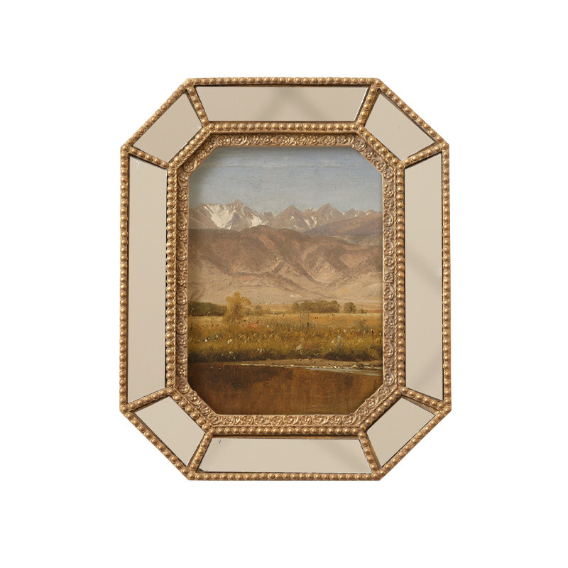 欧式复古卧室轻奢镜面小框客厅玄D关艺术装饰画美式餐厅壁画挂画,家居饰品,现代装饰画,淘宝优惠券,粉丝福利购,淘宝优惠卷