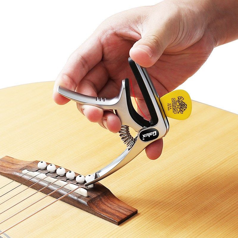 变调夹吉他尤克里里金属变音夹专C业高级个性夹配件民谣吉他调音