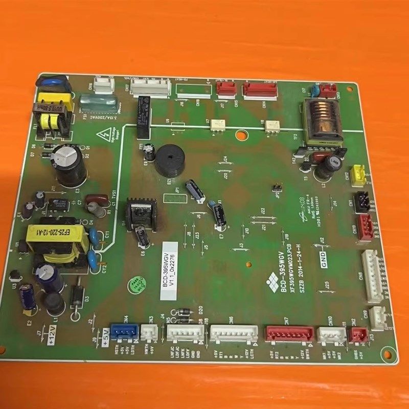 适用于新飞冰箱BCD-395WGV电脑控制主板BCD-345WGV压缩机驱动板