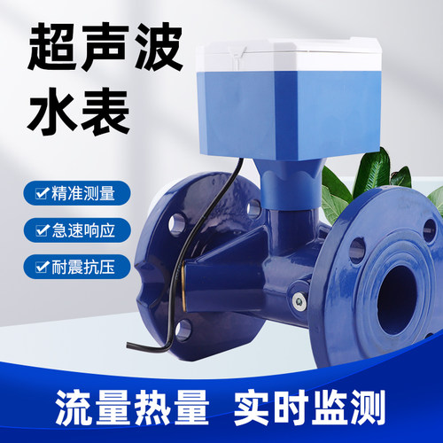 智能超音波水表 单双声道NB无线远传农田灌溉给水流量计DN65/100