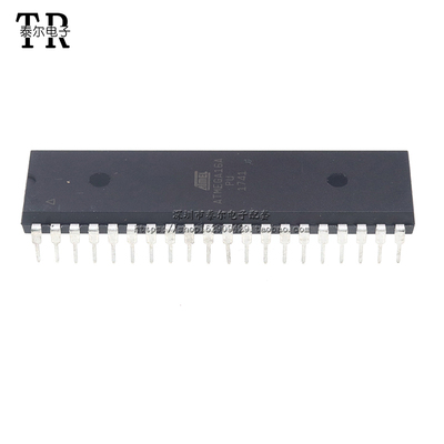 原装正品 直插 ATMEGA16A-PU AVR/8位微控制器 16K闪存 DIP-40