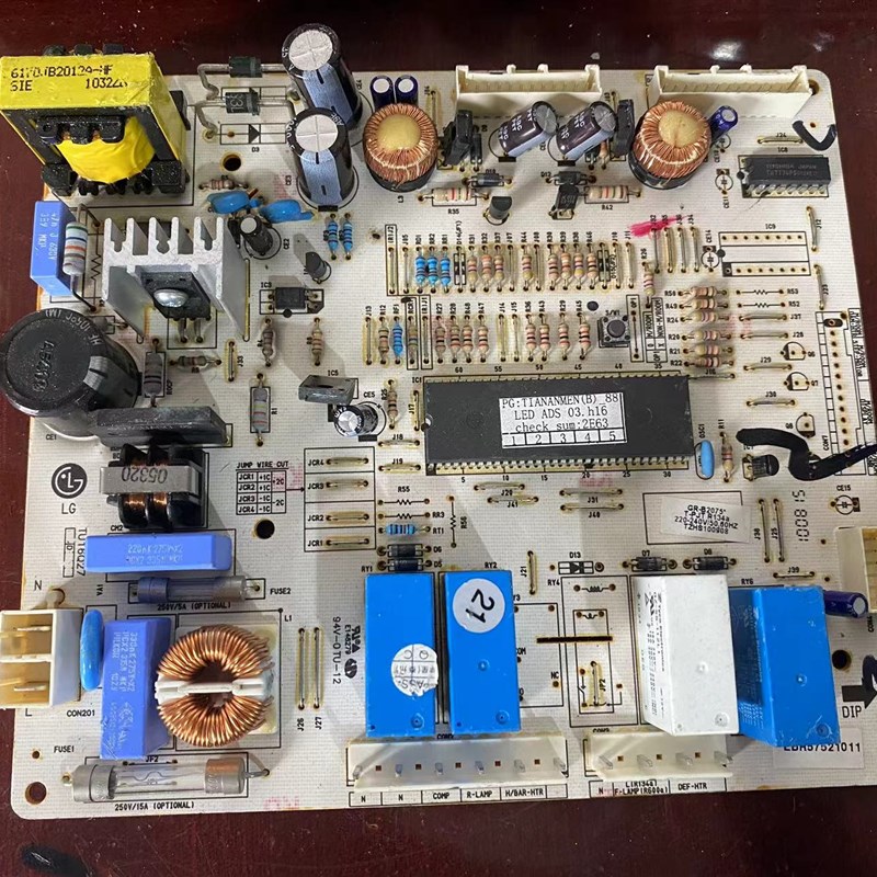 LG 对开门冰箱 GR-B2073FVJ GR-B2075 原装 电脑板 EBR57521011