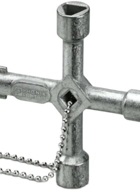 菲尼克斯1203149多功能地高铁火车钥匙十字三角钥匙电柜电梯USS4