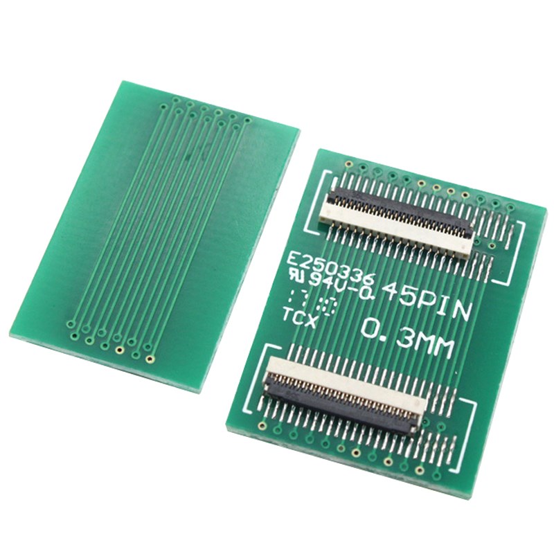 FFC/FPC软排线软排座lvds液晶屏线转接延长板0.3间距25p31p45p51p