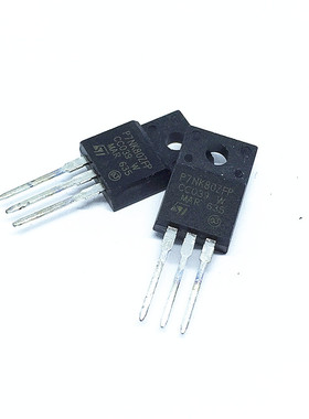 场效应管/MOS STP7NK80ZFP TO-220F 5.2A/800V
