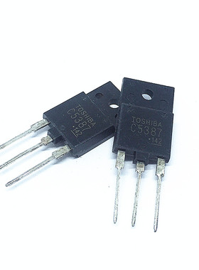 彩电开关电源调整管 2SC5387 TO-3PF 10A/600V