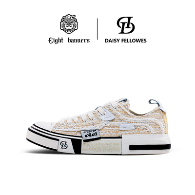 【穆祉丞同款】锦绣八旗×黛西法罗联名2025款硫化鞋板鞋男女同款