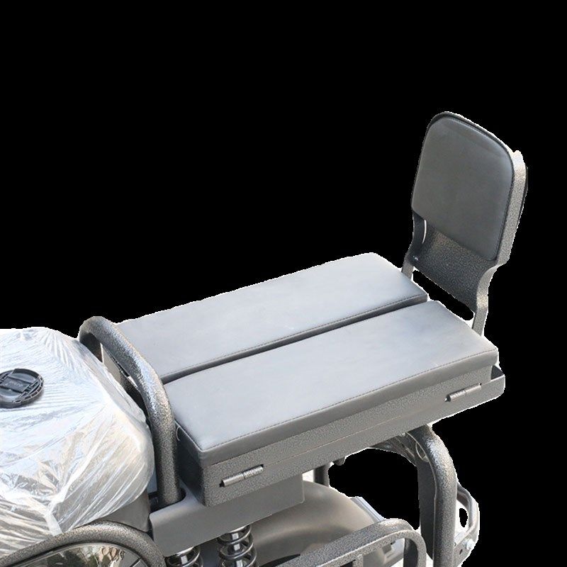 包邮电动车载重王后坐垫后货架翻板子大力神越野者路霸载重王坐垫